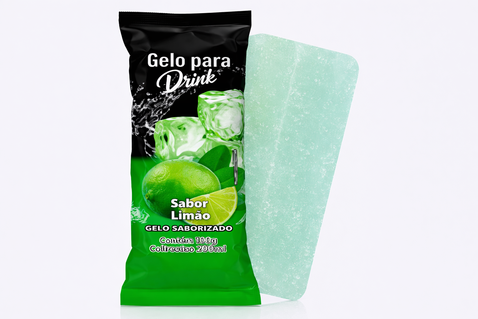 Gelo Saborizado - Limão